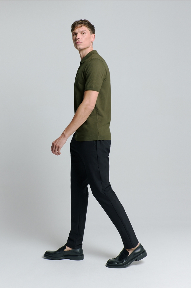 POLOSHIRT MET KORTE MOUWEN 27210351 186 DARK MOSS